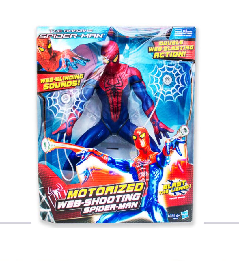 Juguete Original Hasbro Spider Man Disparo De Telarañas 